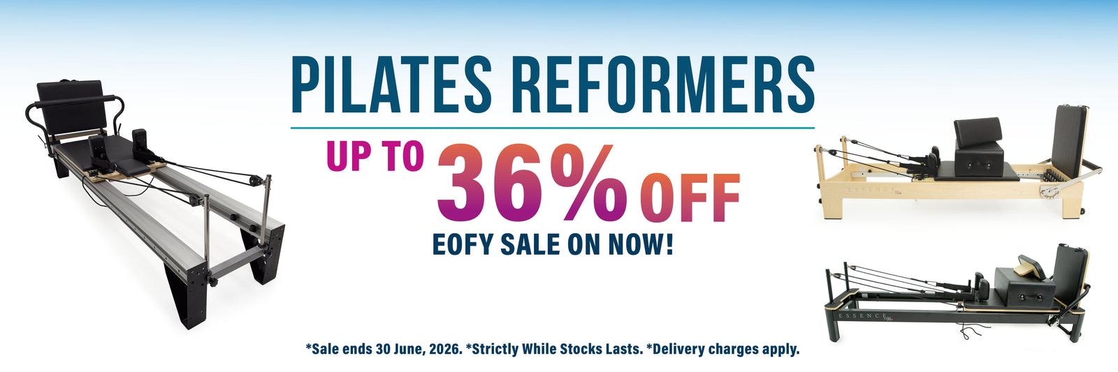 EOFY Pilates Reformers