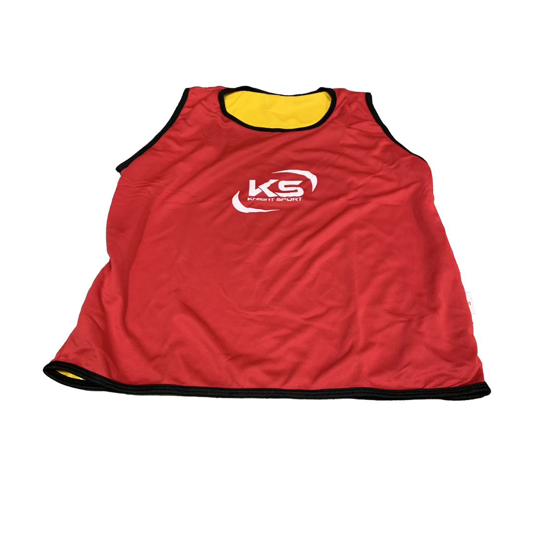 Contact Process Reversible Bibs Reversible Red-Yellow - Victor Sports Med