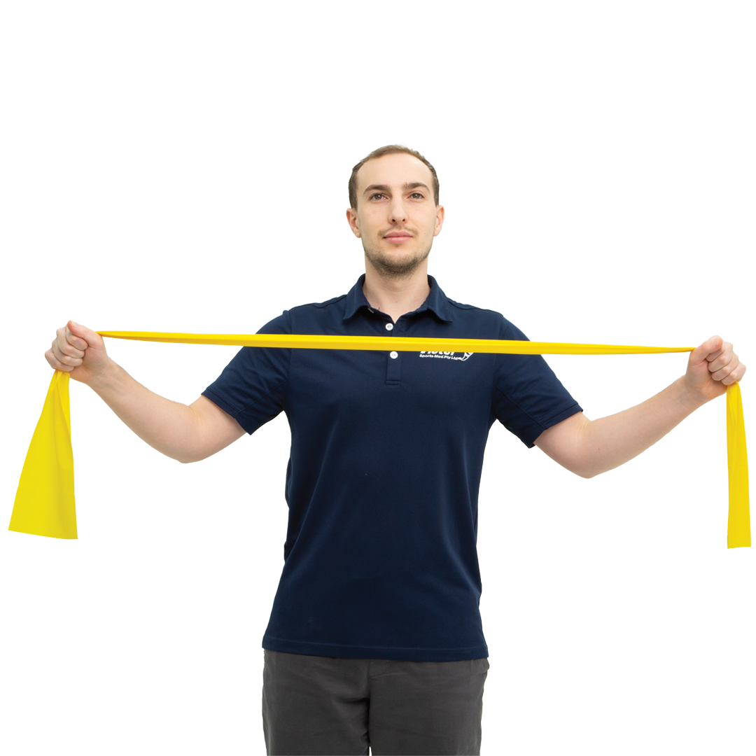 66BANDLF 66fit Band Latex Free Model Yellow
