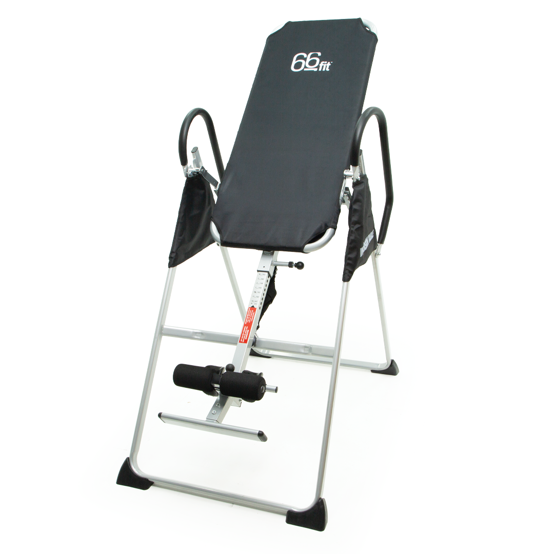 Inversion table with '66' branding on a white background