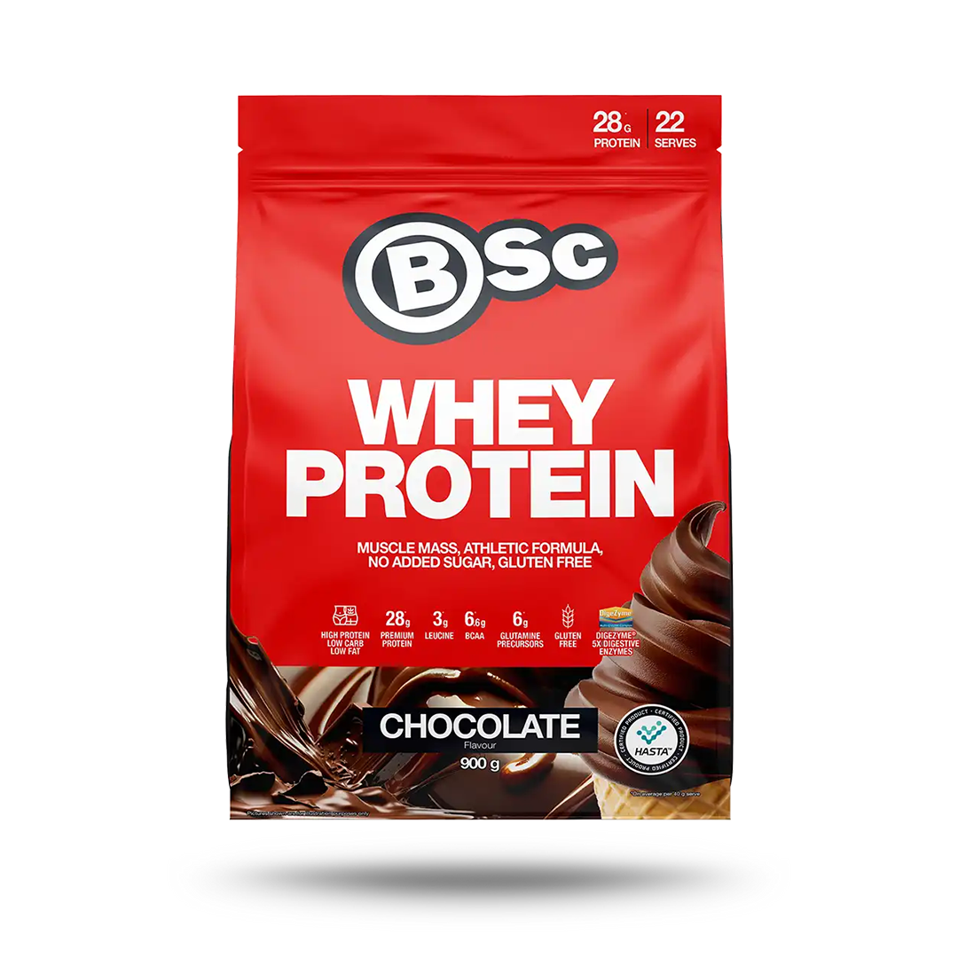 BSC Whey Protein Powder 900g - Chocolate