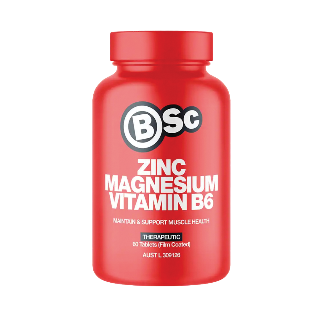 BSc Zinc Magnesium Vitamin B6 60 Tablets