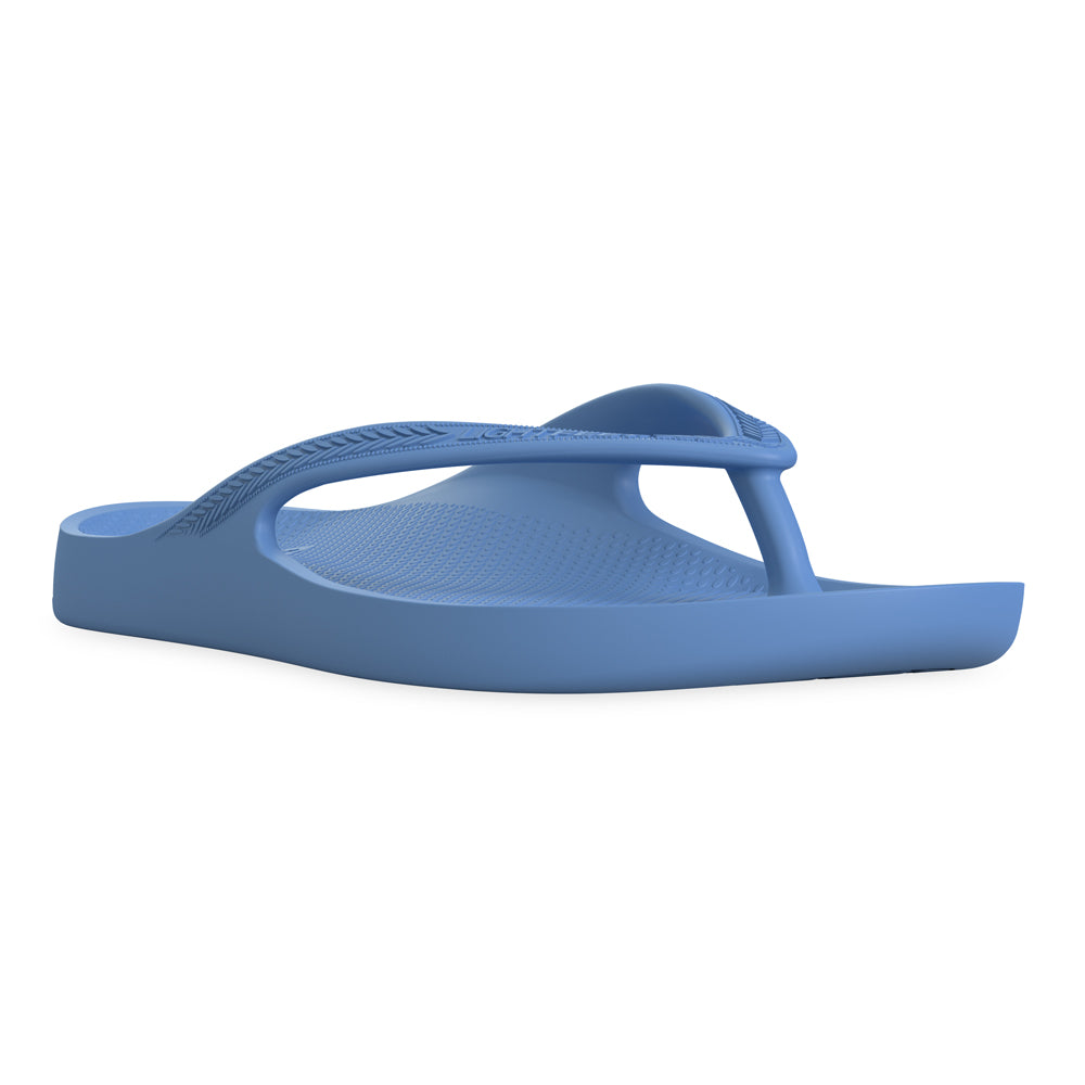 LightFeet Arch Support Flip Flops/Thongs - Denim