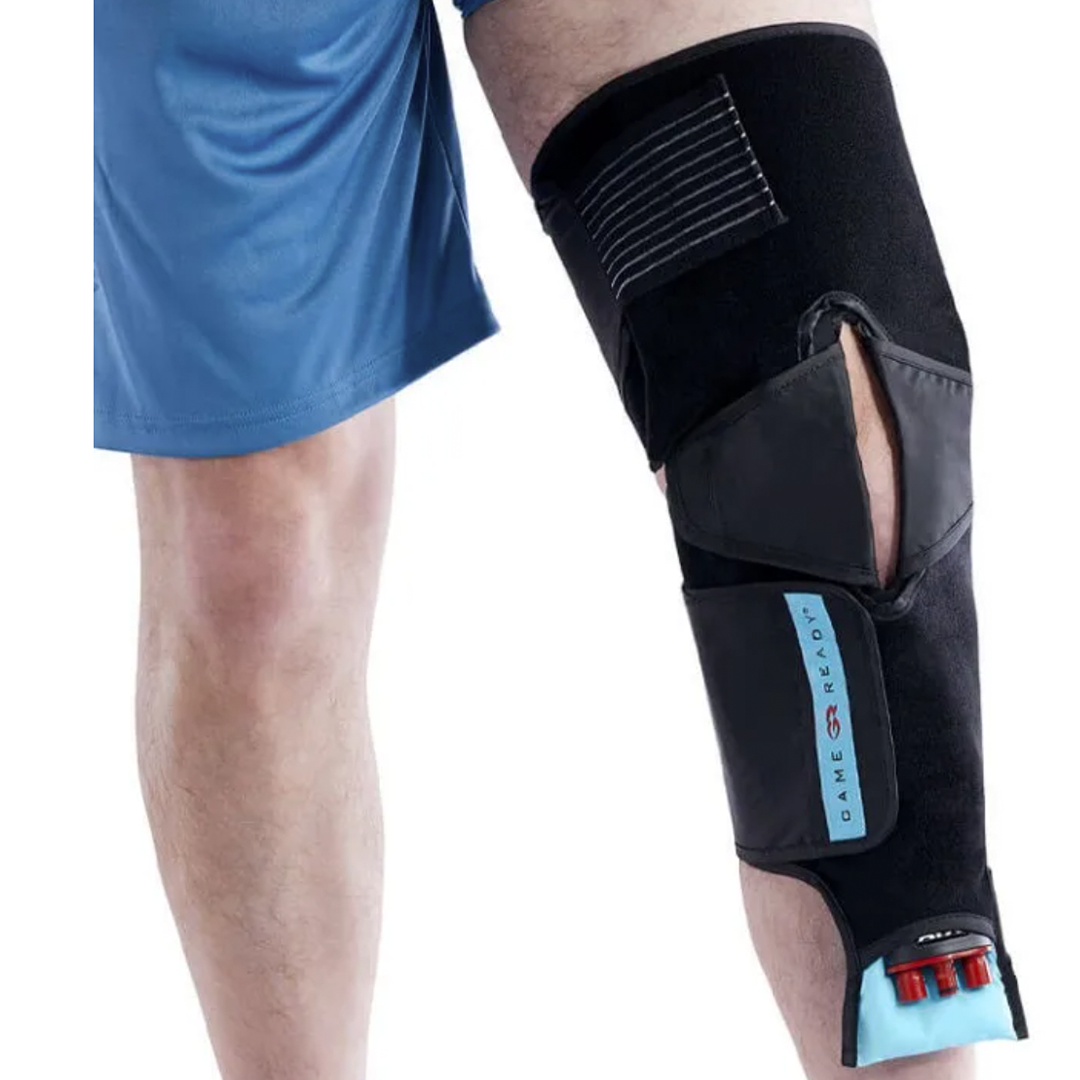 Game Ready Articulated Knee Wrap with ATX
