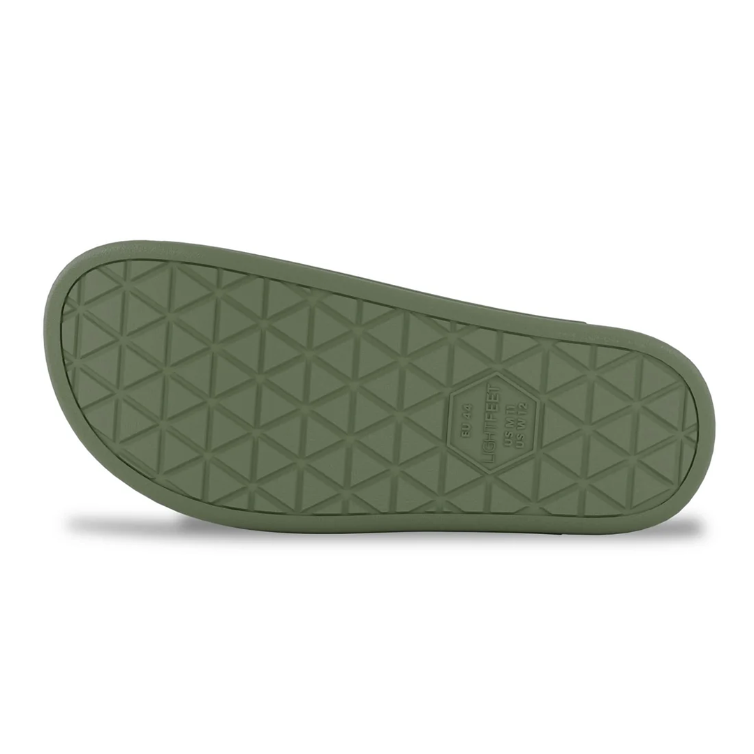 Lightfeet Single Strap Slides - Khaki