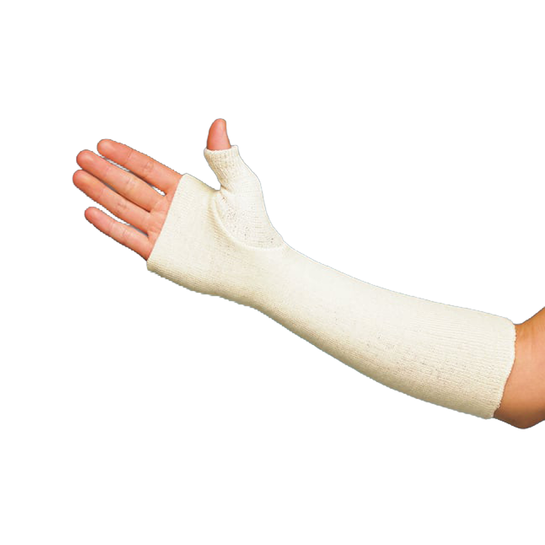 Cotton Stockinette Splint Liners with Thumb
