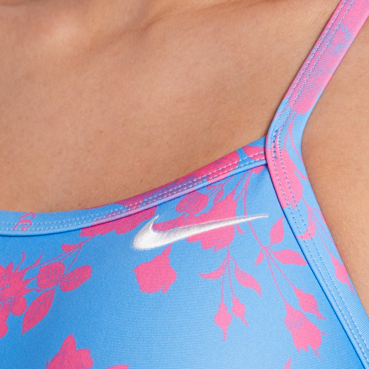 Nike Swim Women's Hydrastrong Multi Print Racerback One Piece