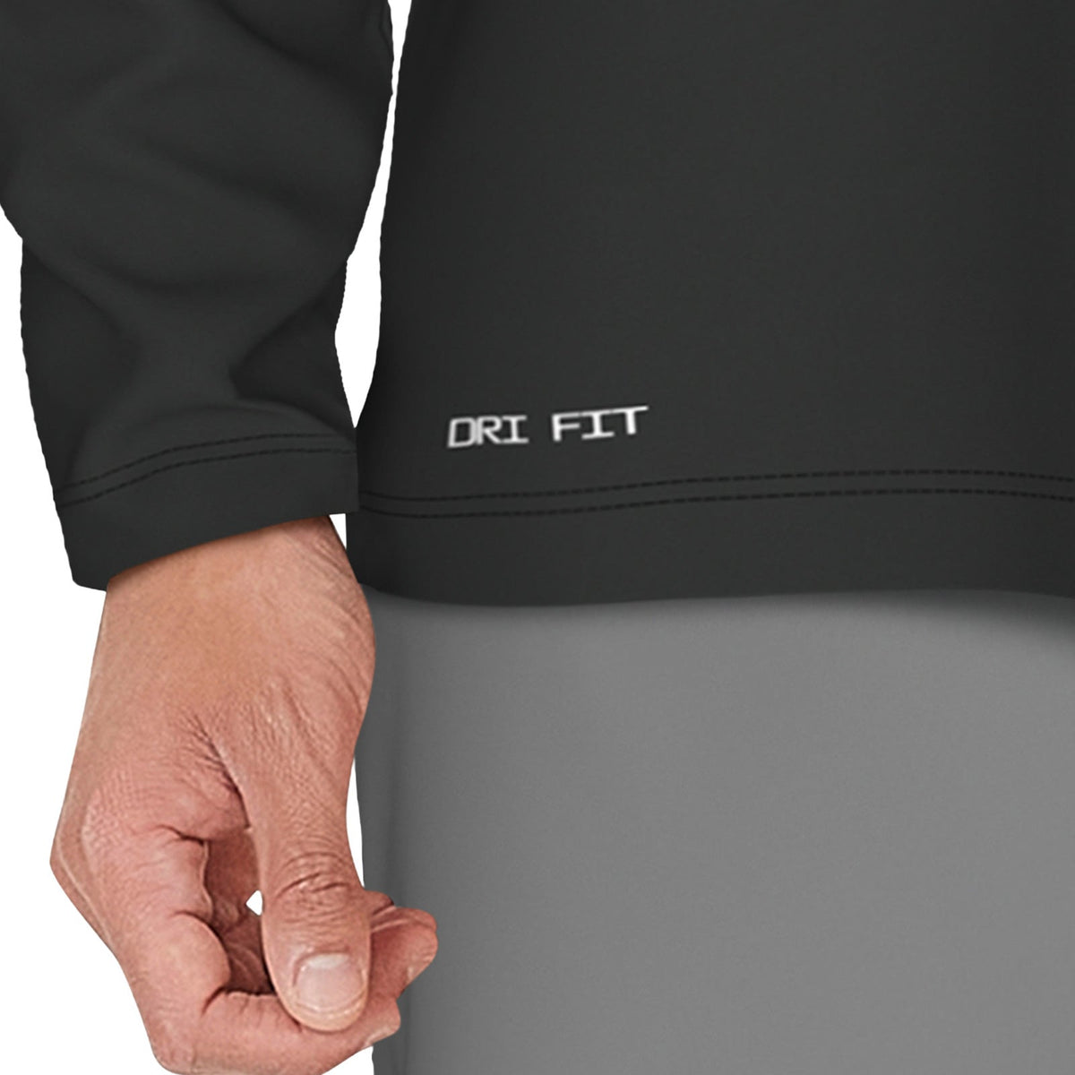 Nike Swim Men's Gothic Letter Long Sleeve Hydroguard Top