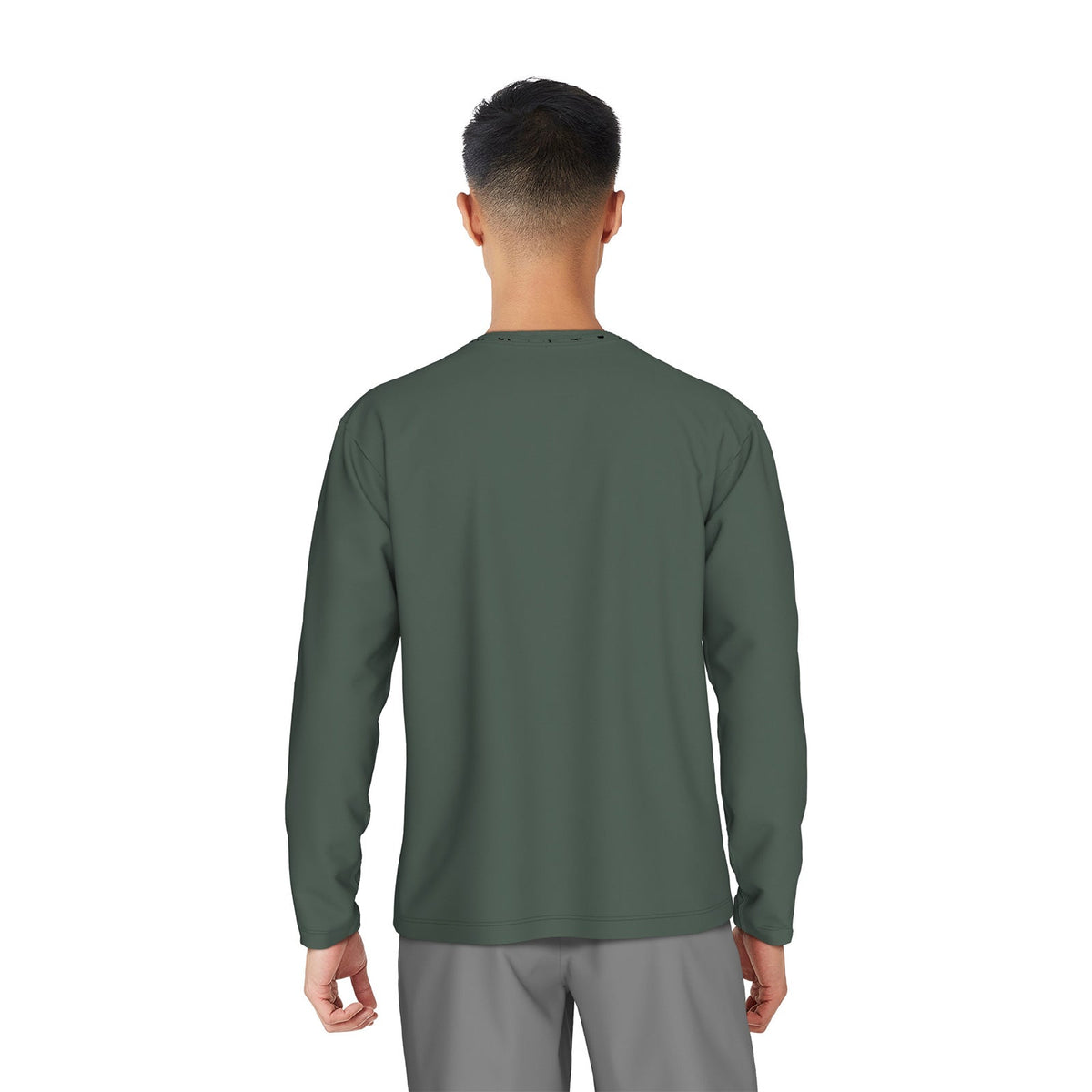 Nike Swim Men's Gothic Letter Long Sleeve Hydroguard Top