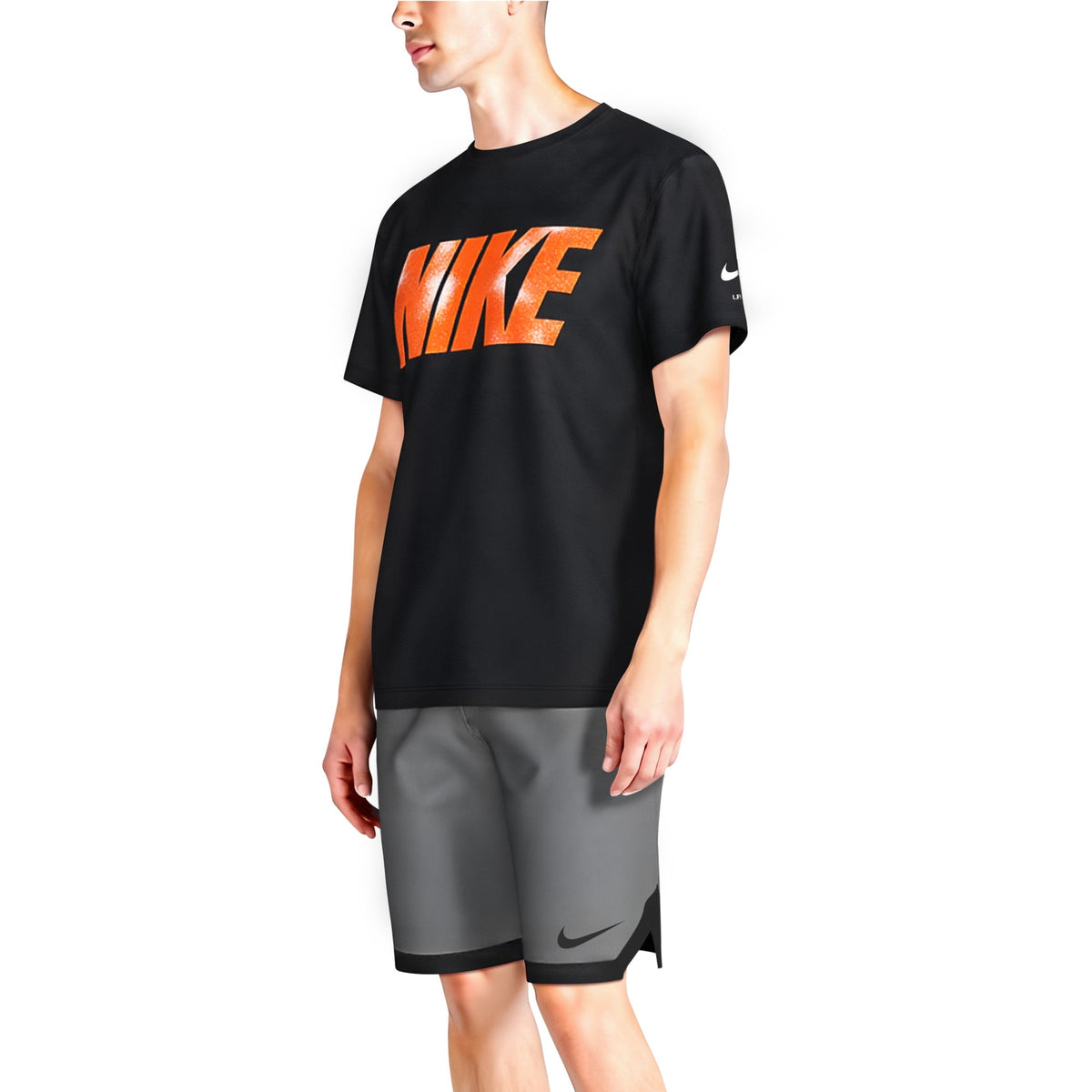 Nike Swim Men's Brand Blast Short Sleeve Hydroguard Top