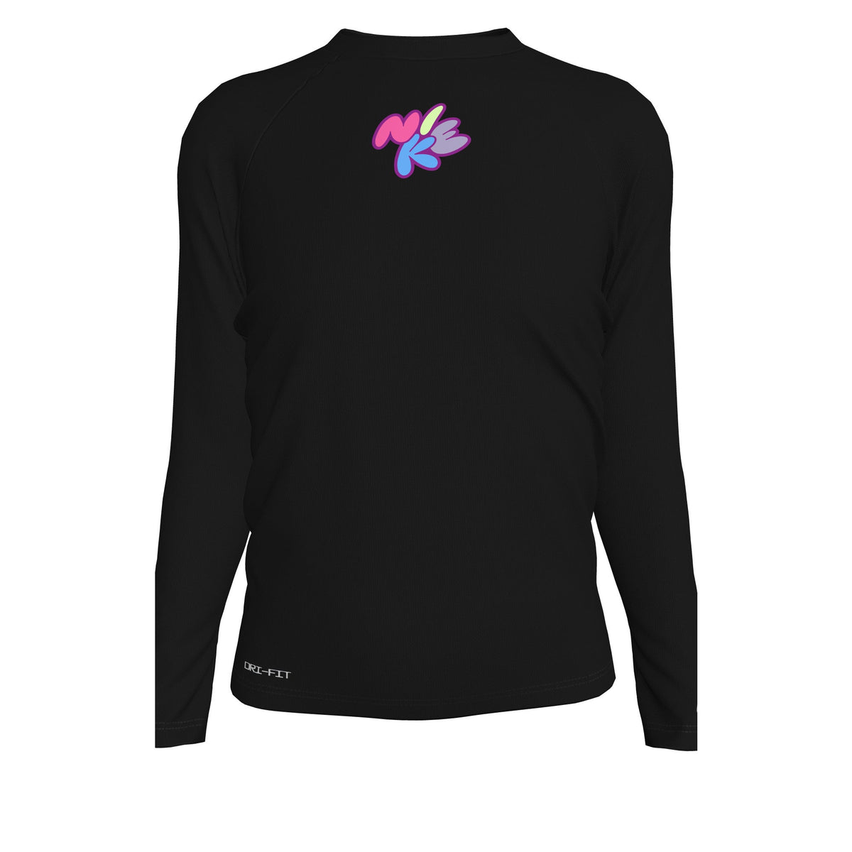 Nike Bubble Script Big Kids' Dri-FIT Long-Sleeve Hydroguard