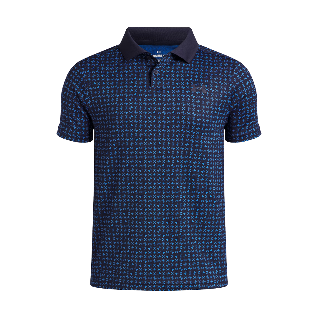 Under Armour Boys' Matchplay Printed Polo