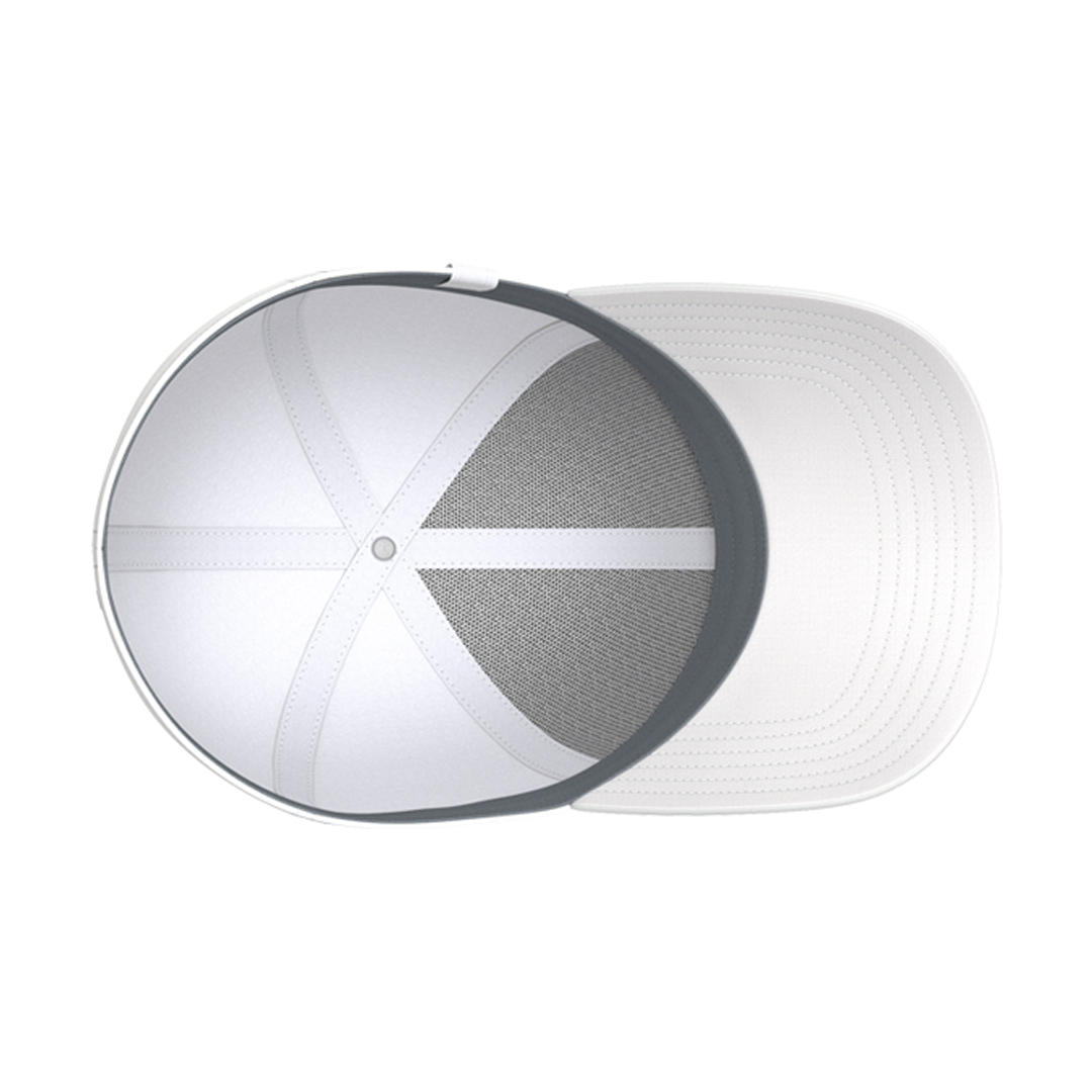 Under Armour Mens Drive Low Storm Cap - White/Mod Grey