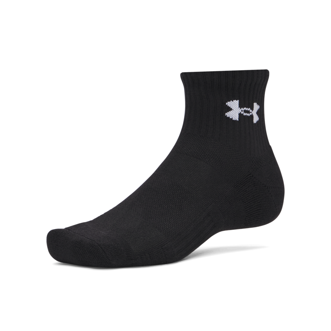 Under Armour Perforated Quarter Socks - 3 Pack