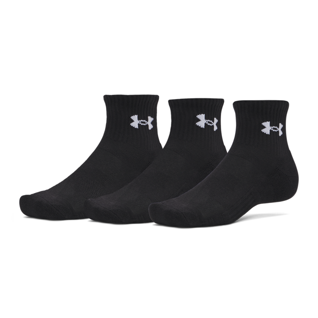 Under Armour Perforated Quarter Socks - 3 Pack