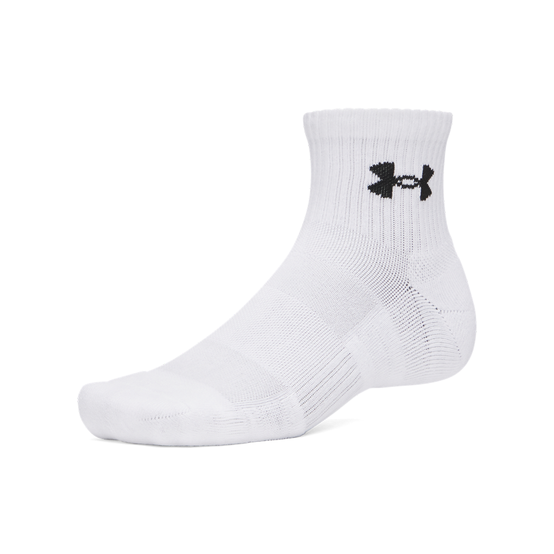 Under Armour Perforated Quarter Socks - 3 Pack