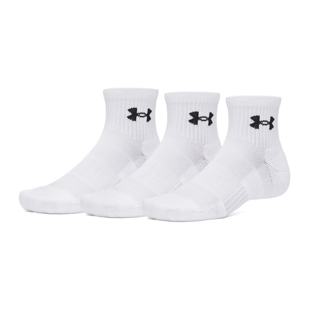 Under Armour Perforated Quarter Socks - 3 Pack