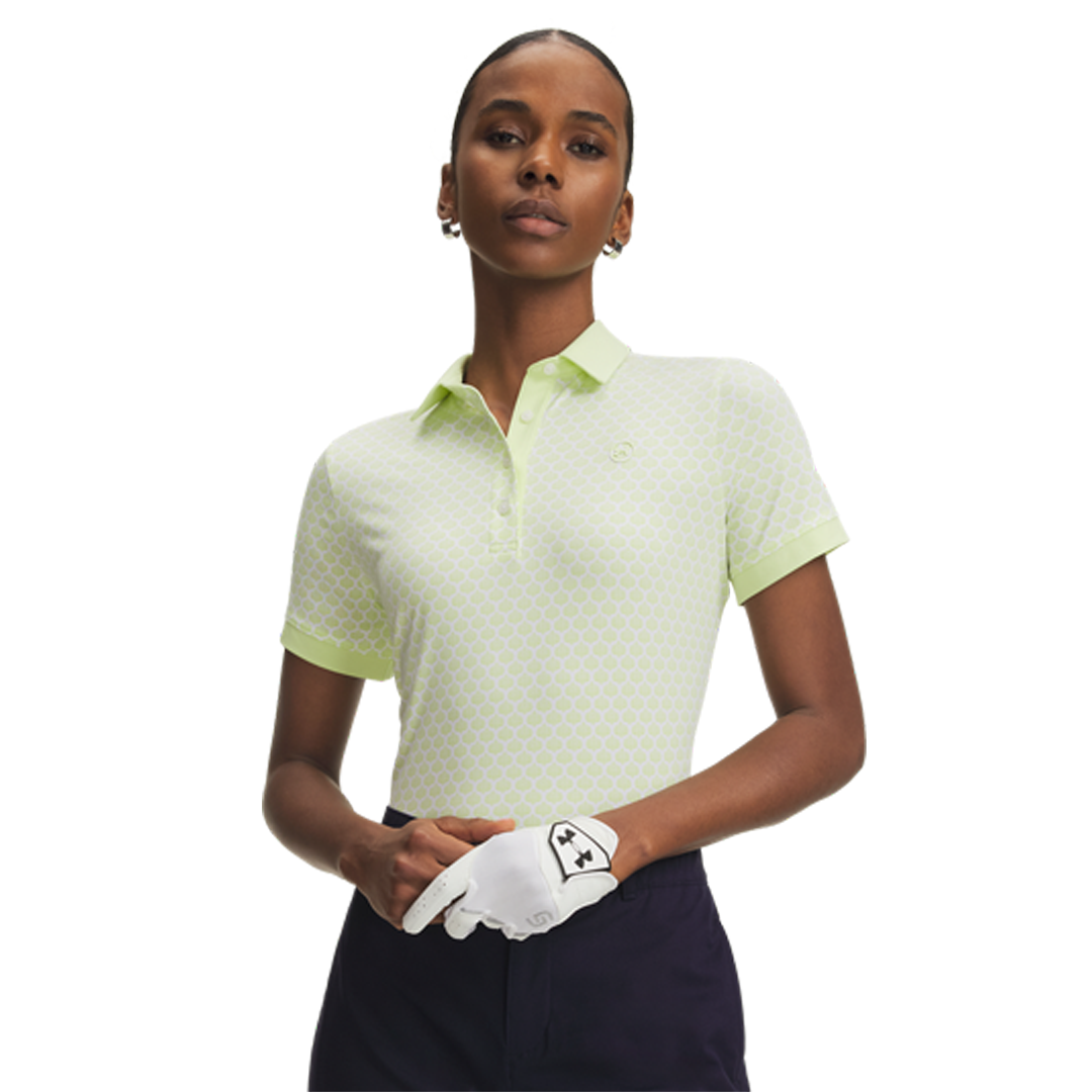 Under Armour Polo With Driver Print Green