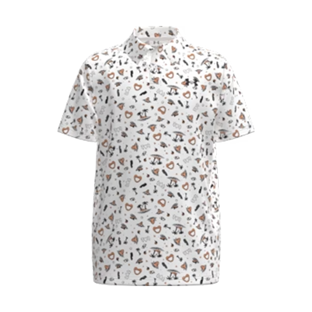 Under Armour Boys' Matchplay Printed Polo