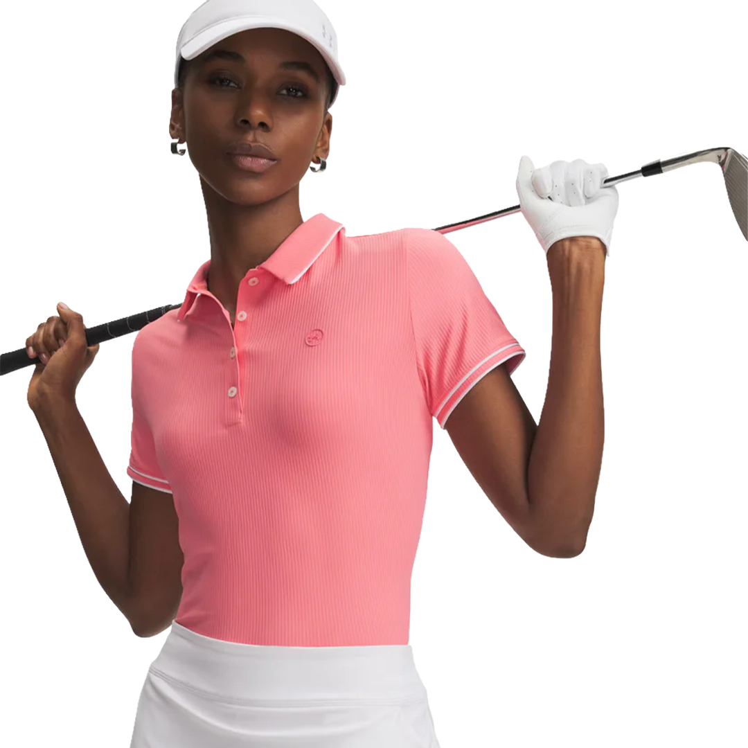 Under Armour Women's Drive Chill Short Sleeve Polo
