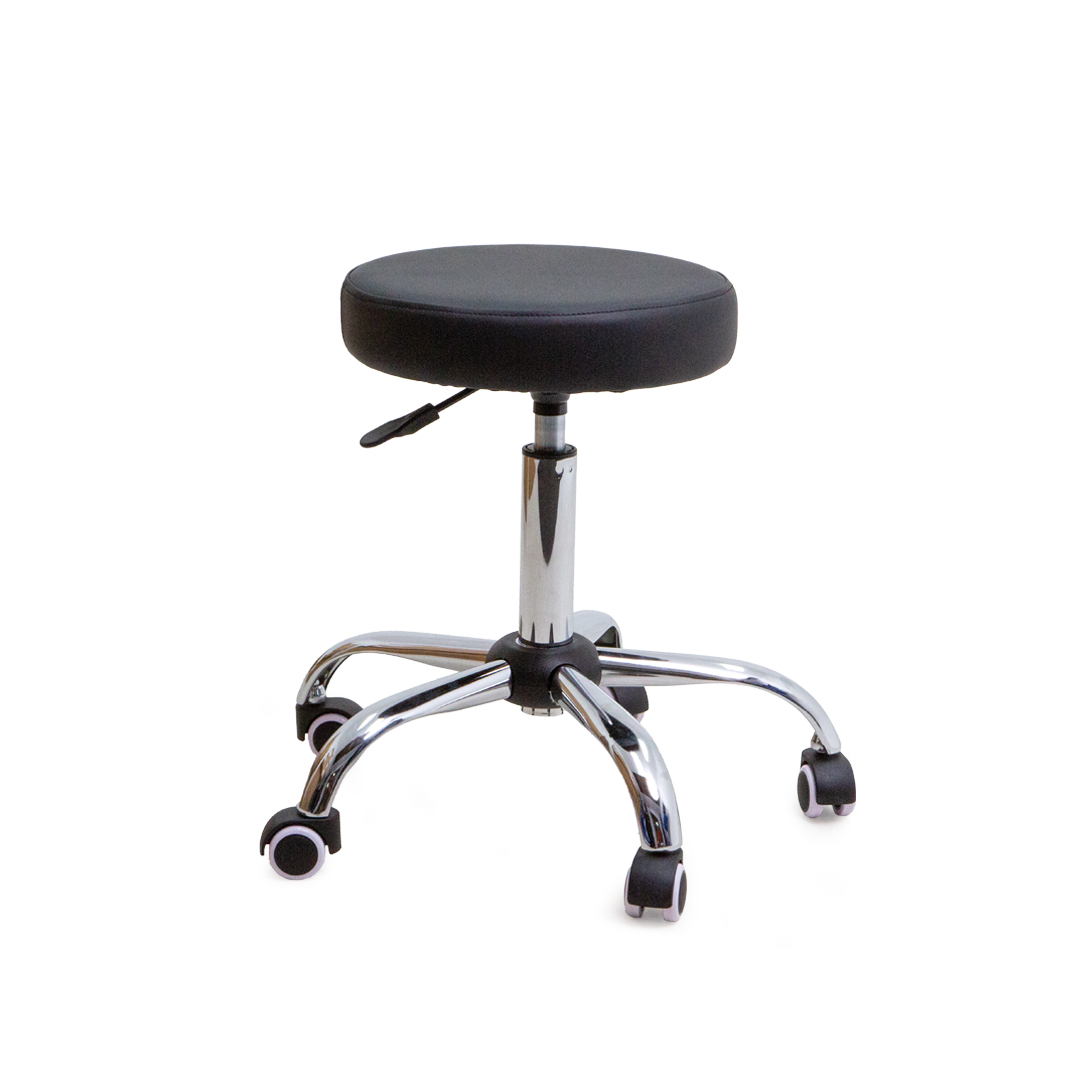 VICSTOOLRBK Victor Stool Round Black Main