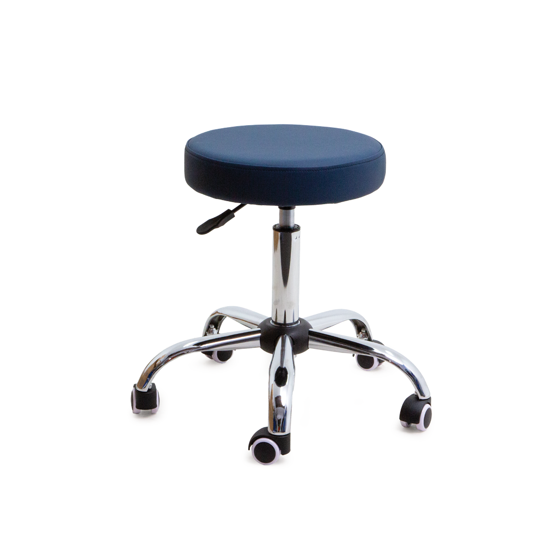 VICSTOOLRNY Victor Stool Round Navy Main