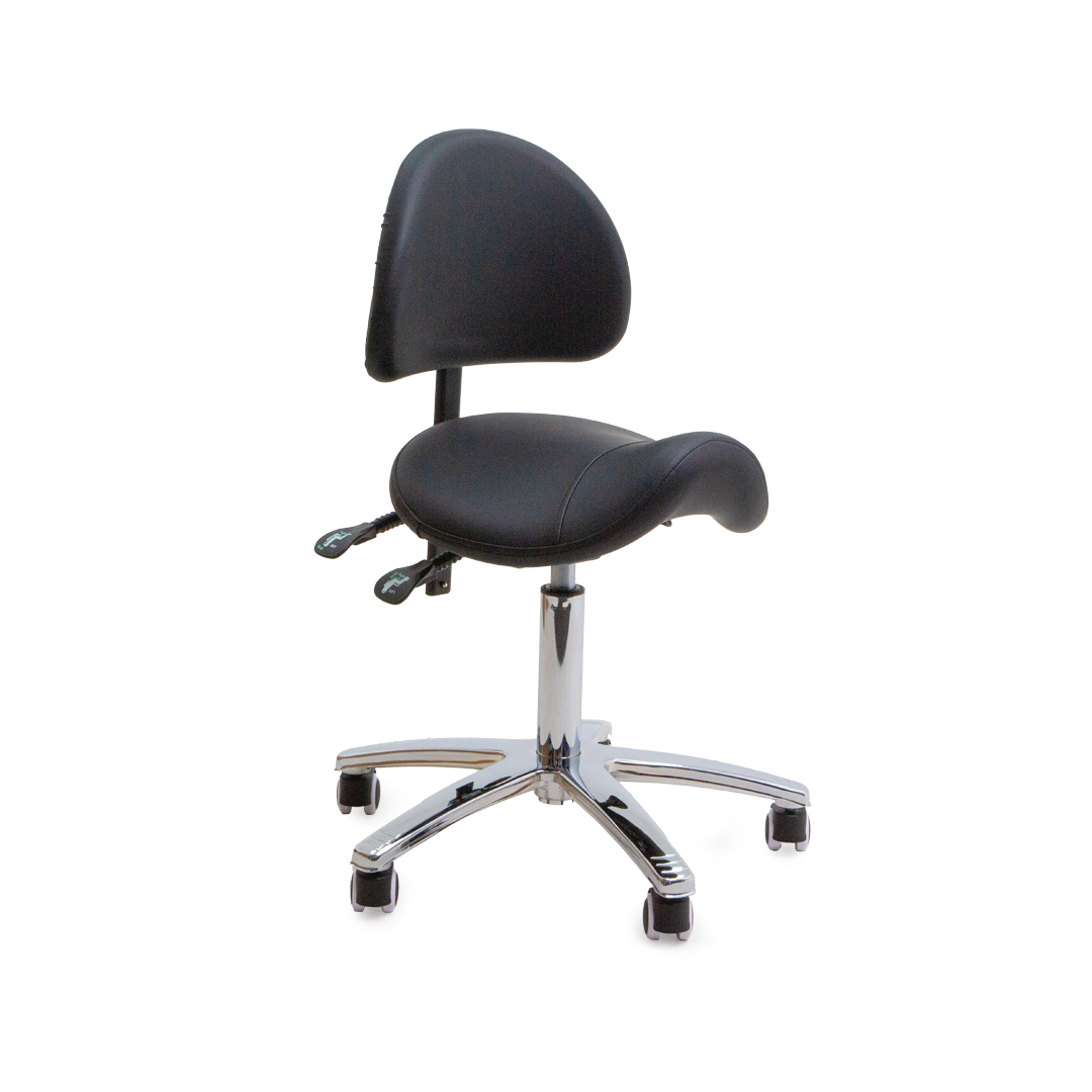 VICSTOOLSADBRBK Victor Saddle Backrest Black Main
