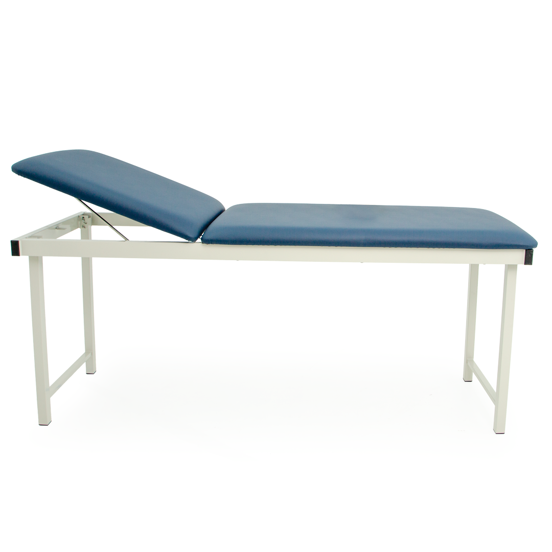 VICTBFIXEDNY Victor Fixed Height Table Navy Head Up Side
