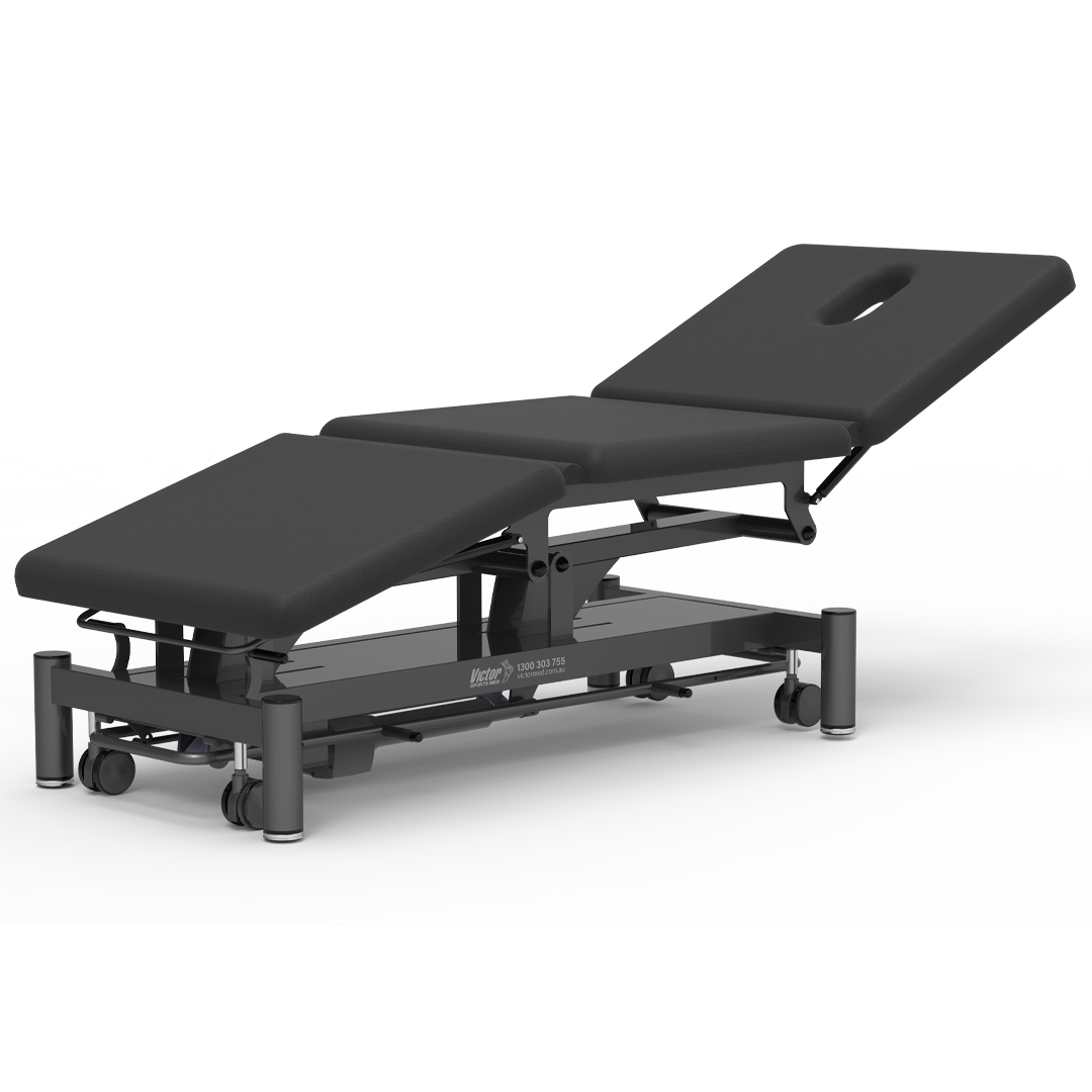 VICTBPRO3SEC63 Victor Pro Series 3 Section Table Black Side2