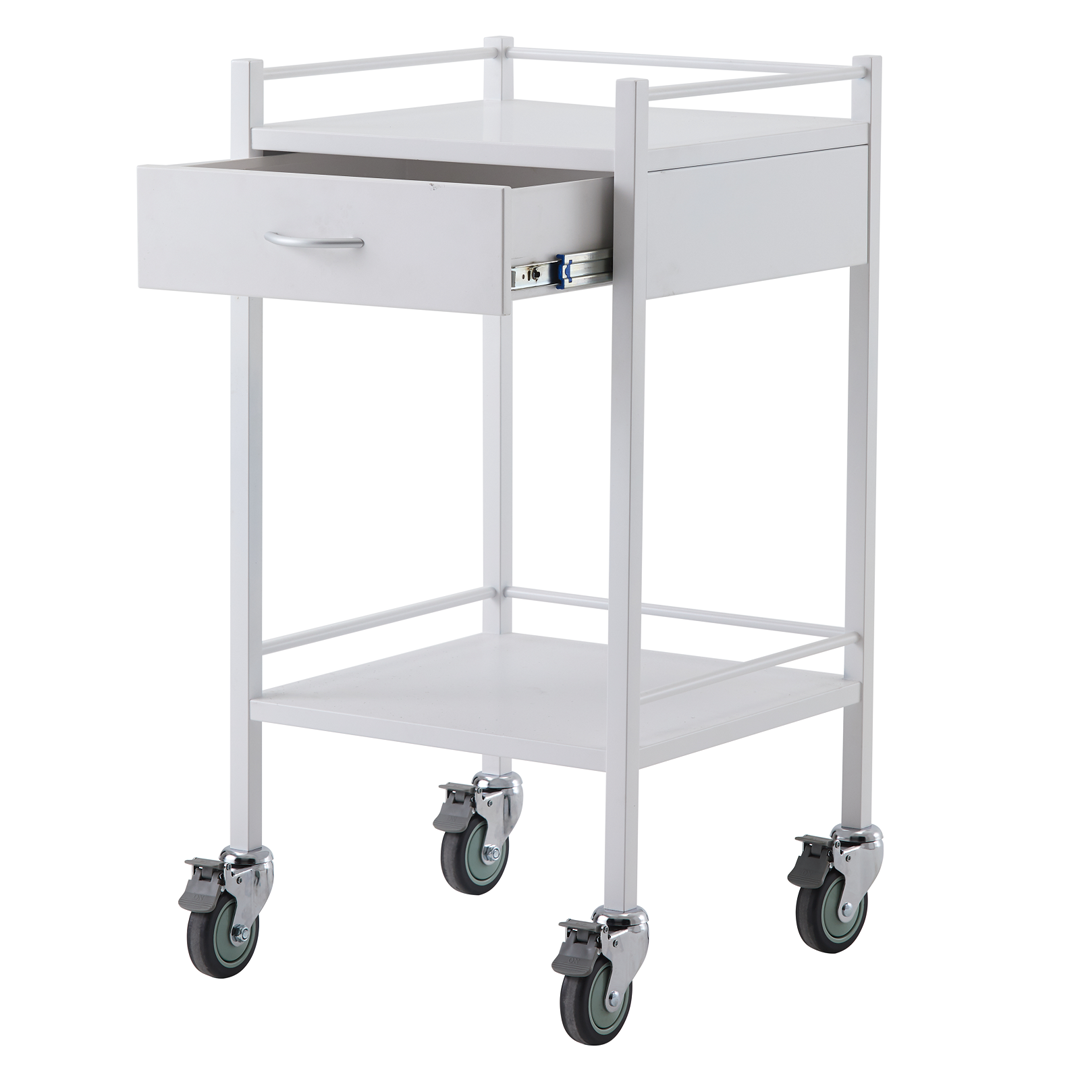VICTROLDRAW Victor Powder Coated Trolley With Drawer Main