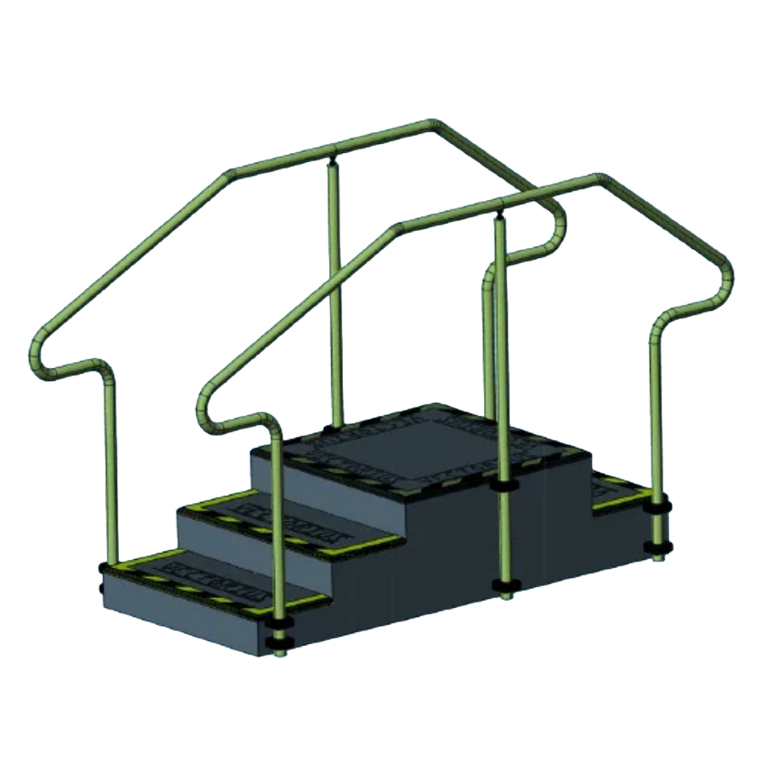 Vectorius 3 Up 2 Down Stairs