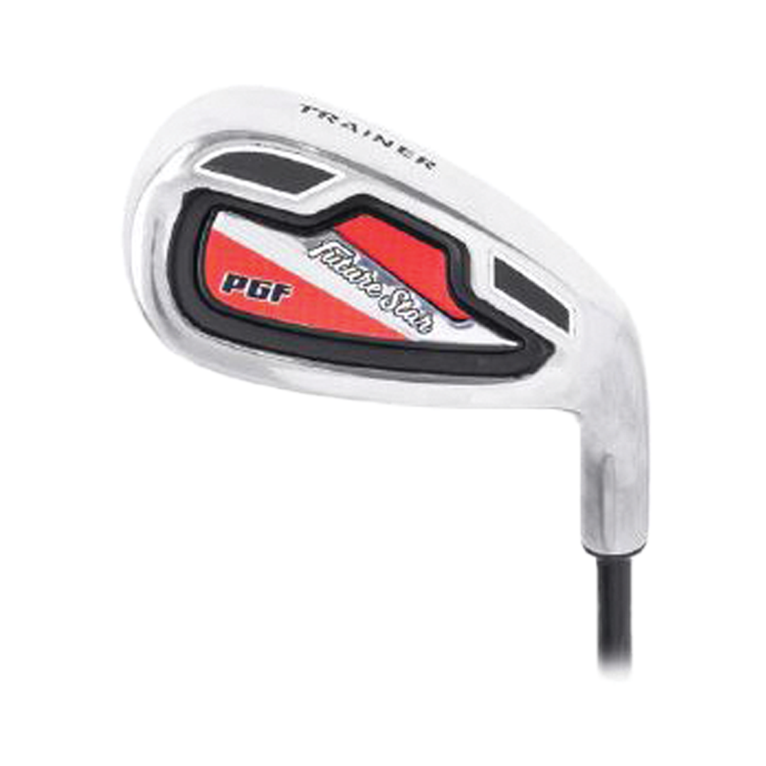 Golf club head with 'PGF' and 'Right Star' branding on a white background