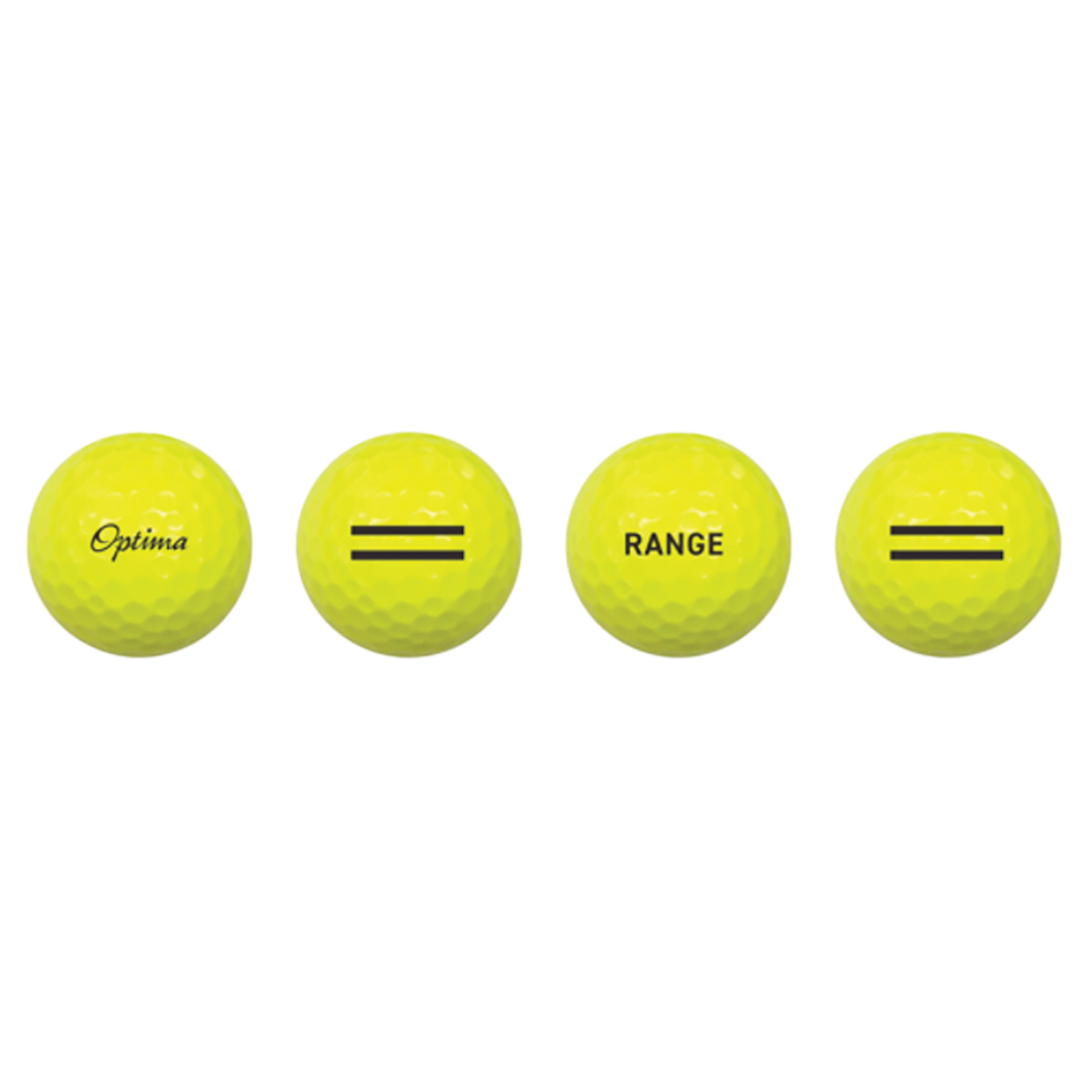 WS-BA0424RANGE Optima Range Ball Golf Ball 2 Pack Main