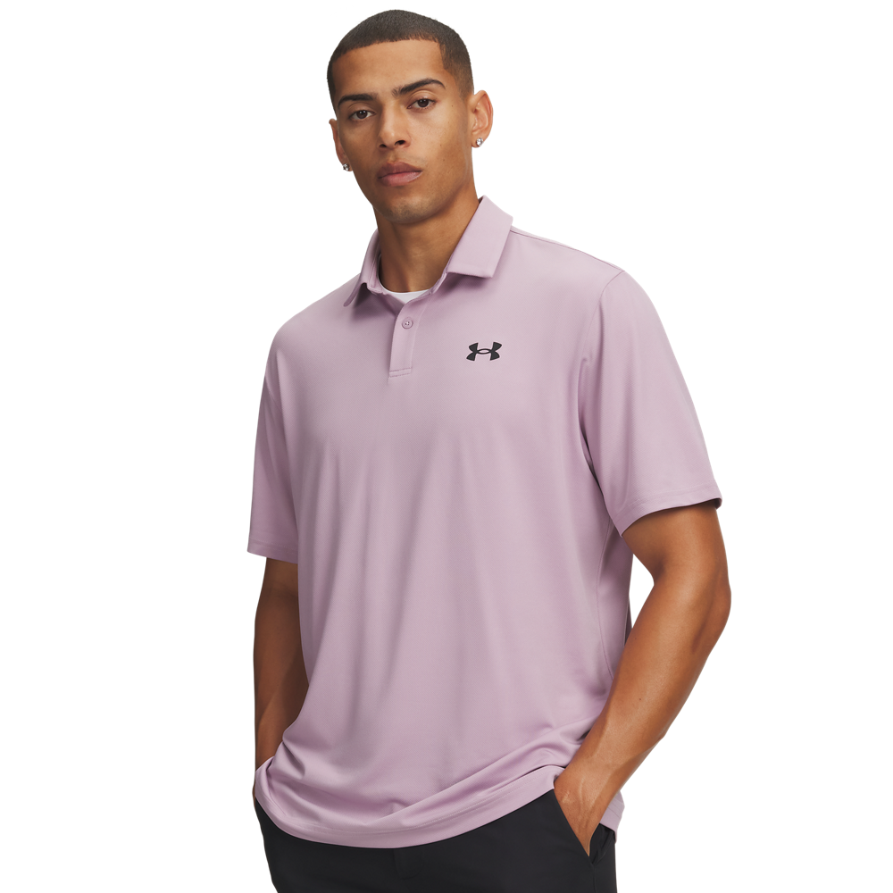 Under Armour Matchplay Polo - Mauve Pink - front view