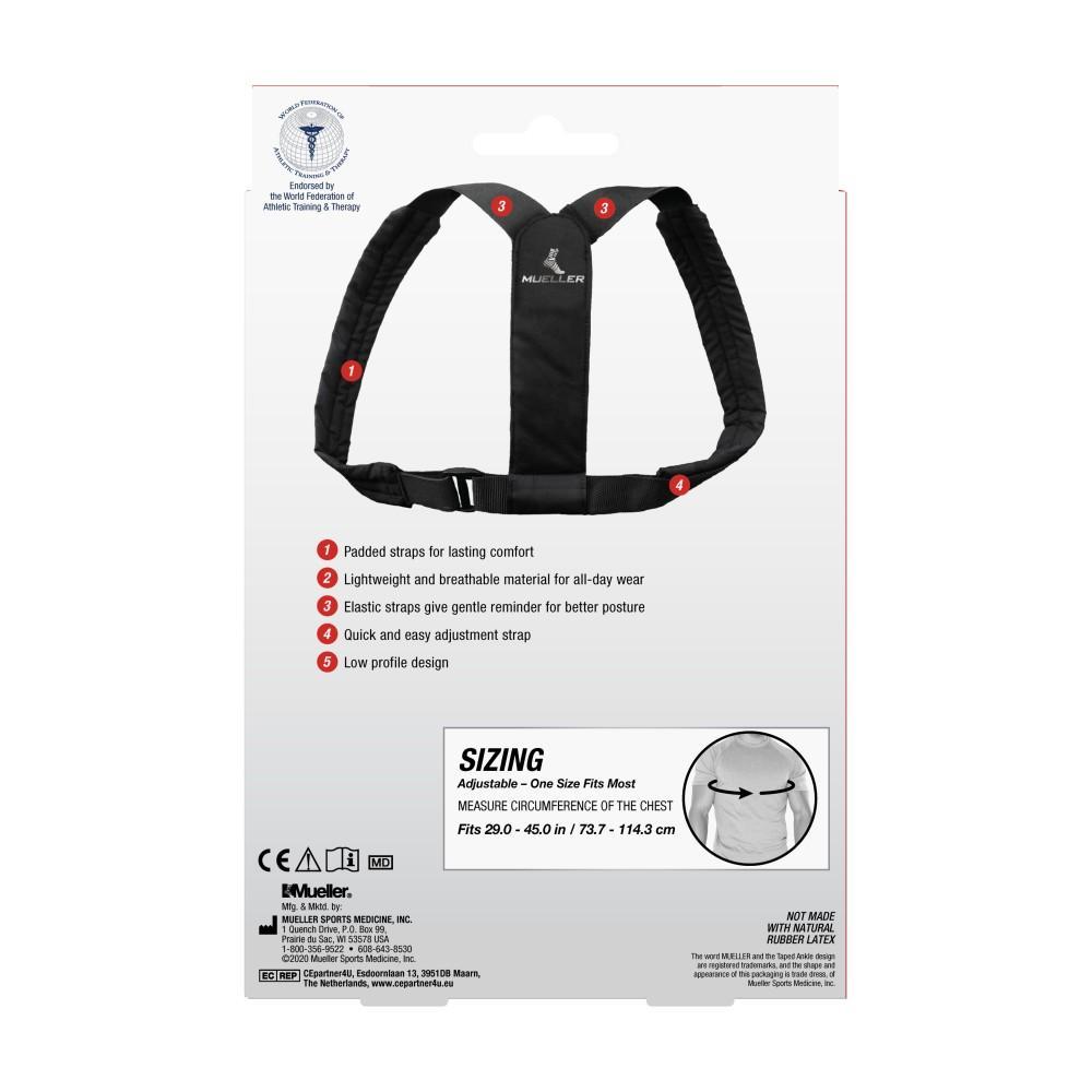 Mueller Adjustable Posture Corrector - Back Brace