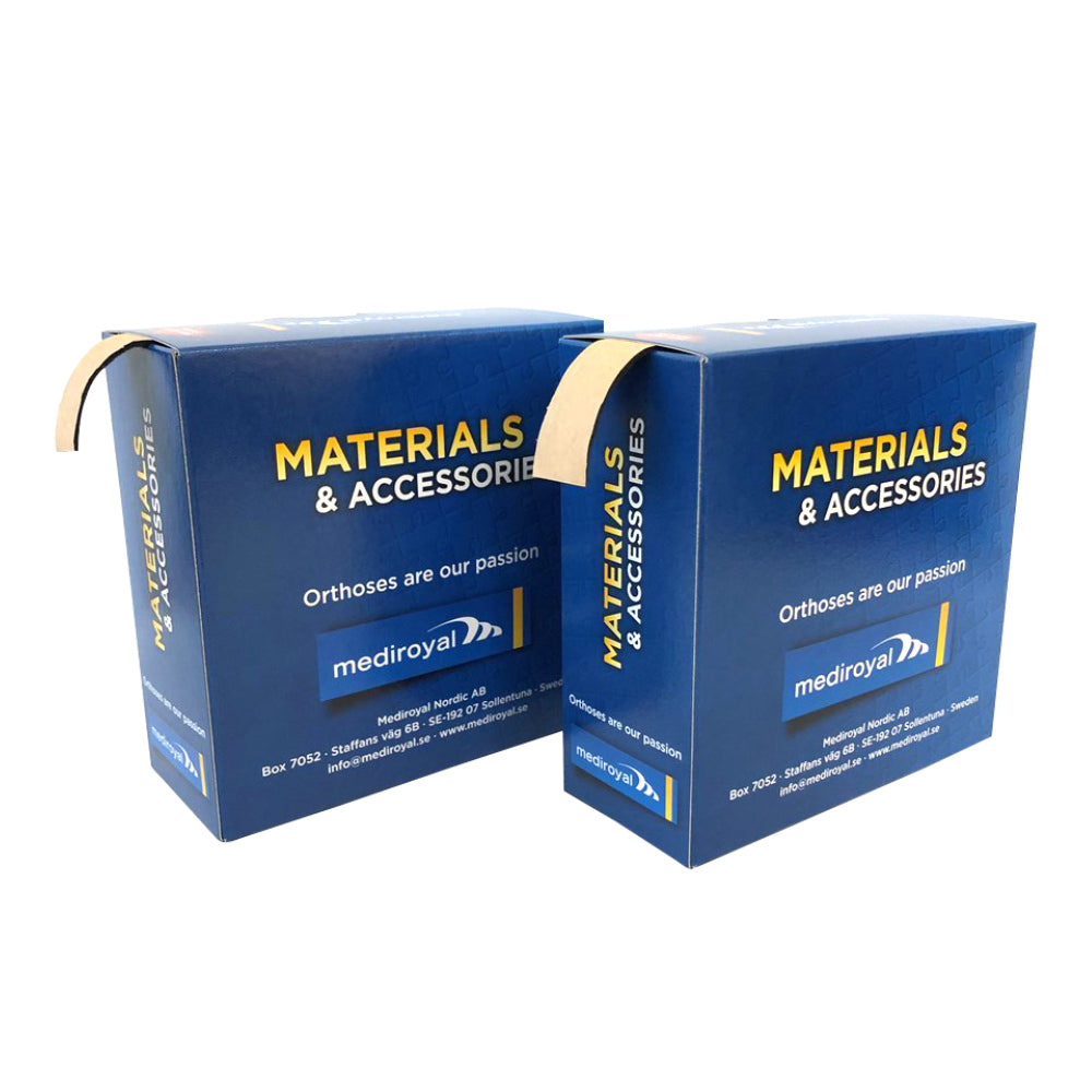 Medical Edging Sample Black Moleskin Edging Tape - Whiteley Medical Supplies