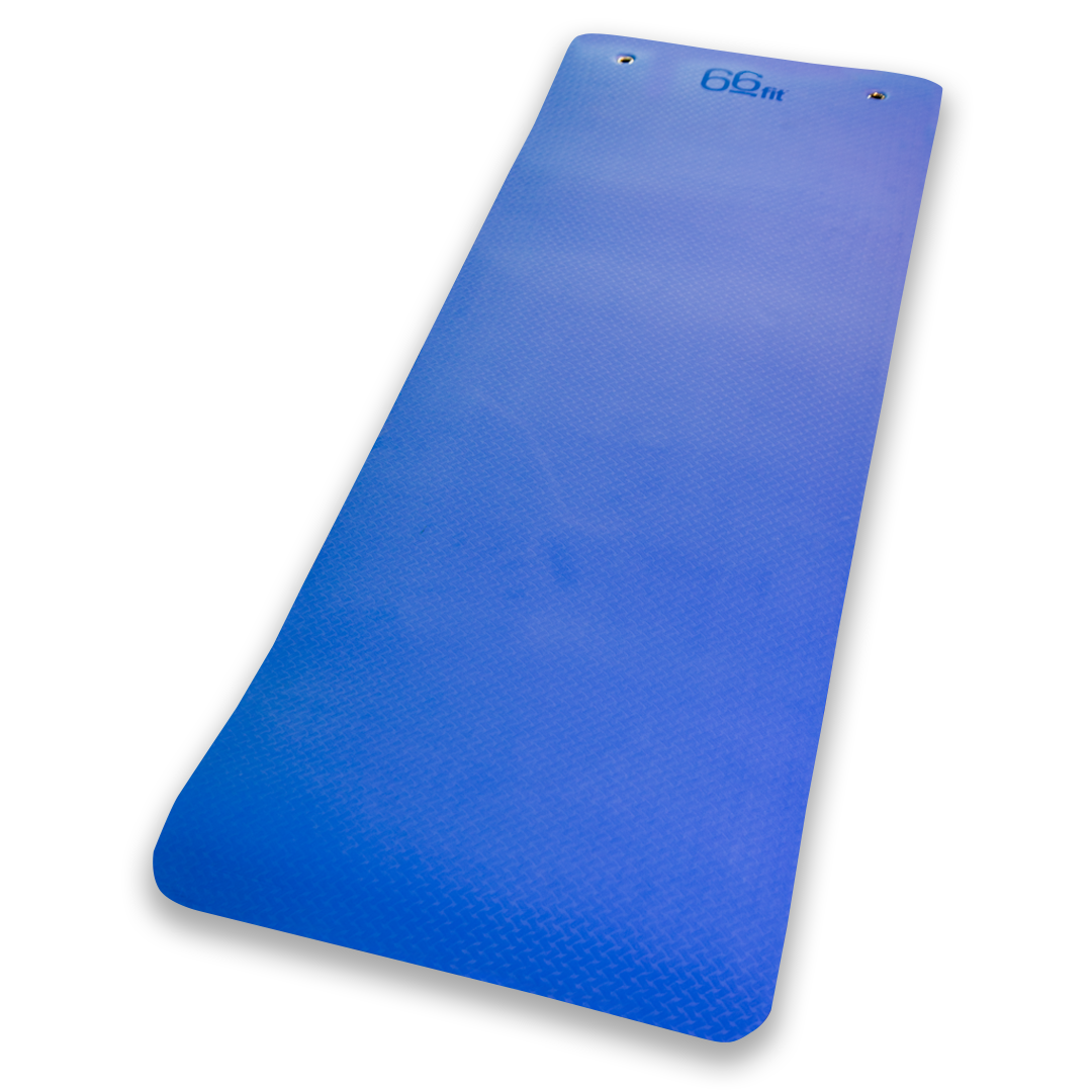 アミンマット　refine exercise Mat 66fit Professional Exercise Mat - 17mm x 60cm x 180cm - Blue